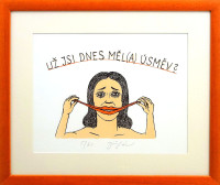 Jiří Slíva - Uz jsi dnes měl(a) úsměv? - grafika